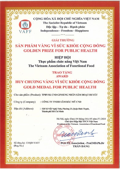 giải thưởng vì sức khỏe cộng đồng 4